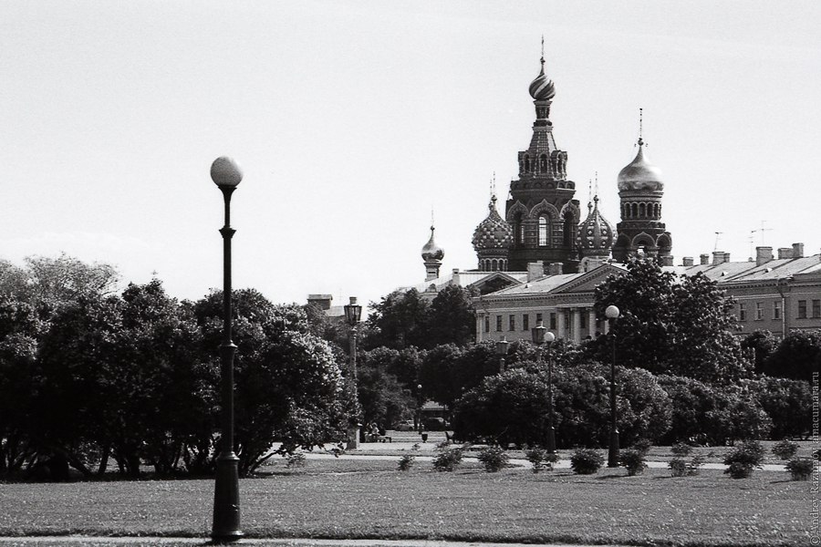 Черно белый Петербург